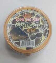 Насадка рыболовная Тигровый Орех в бустере 50 мл. Мёд