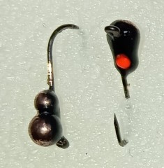 Мормышка Муравей с глазиком и коронкой мал.	 0,25 гр.