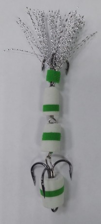 Приманка джиговая  Мандула -Флажок DZUK.RU 6 см цв. БЗ