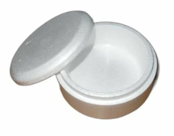 Мотыльница круглая пенопласт малая 6,5х3 см