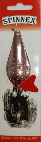 Блесна SPINNEX "АТОМ"  медь 20 гр  403#