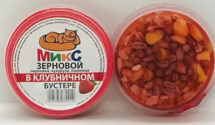 Микс зерновой в клубничном бустере 50 мл.