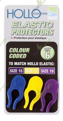 Транспортировочный фиксатор штекерной резины китов Preston HOLLO ELASTIC PROTEKTOR №15/17/19