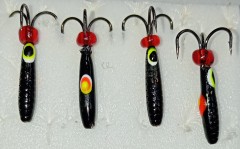 Мормышка Чертик гвоздь с глазиком	чёрн. 1,7 гр.