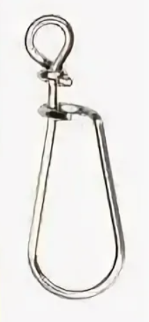 Застёжка  FISH SEASON  WIDE SNAP № 0  8кг, 9 шт