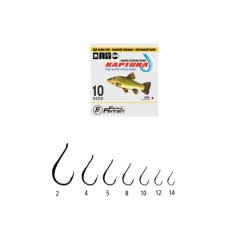 Крючки ISEAMA чер. никель №8 рыболовные