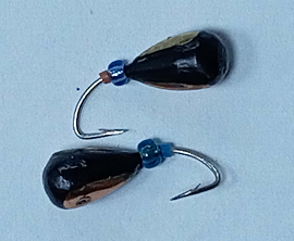 Мормышка Капля с длинной коронкой большая 1,9 гр.