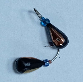 Мормышка Капля с длинной коронкой большая 1,9 гр.