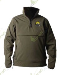 Толстовка AVID CARP SOFTSHELL SMOCK зеленая р-р XXL