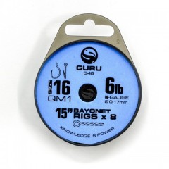 Поводок готовый Guru QM1 Bayonet Ready Rigs 15&quot; 38см №16