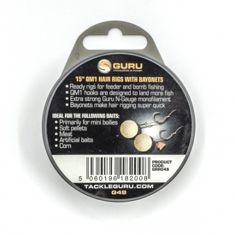 Поводок готовый Guru QM1 Bayonet Ready Rigs 15" 38см №16