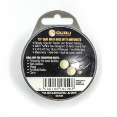Поводок готовый Guru QM1 Bayonet Ready Rigs 15&quot; 38см №16