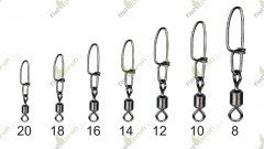 38082_ Вертлюжок с застежкой TRAPER LUX STRONG № 0