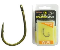 AVID CARP HOOKS - WIDE BARBED Крючок карповый № 6
