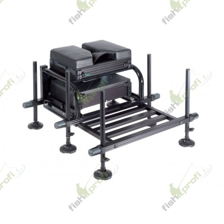 Платформа рыболовная RIVE Compet Club Black с транспортной системой