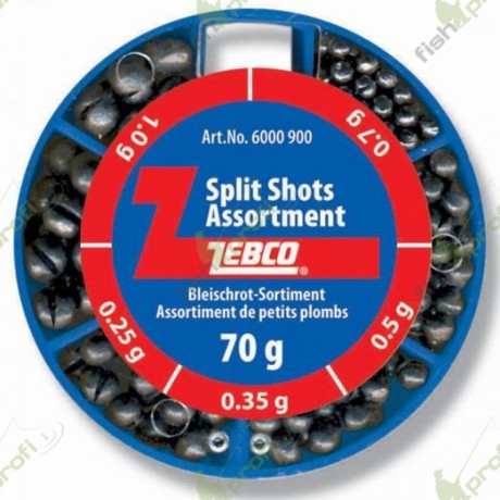 Груза Zebco 70 гр набор