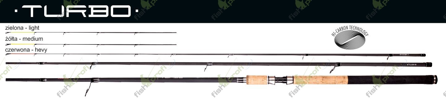 Удилище фидерное "TRAPER Trubo Feeder" 3.30 м. 30-60 гр.