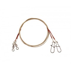 Поводок Flagman 7 вол 15кг 25см 2шт