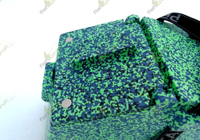 Ящик рыболовный для зимней рыбалки PELICAN ICE BOX (Салатовый с синим)