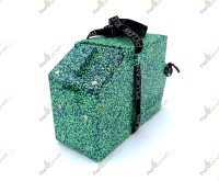 Ящик рыболовный для зимней рыбалки PELICAN ICE BOX (Салатовый с синим)