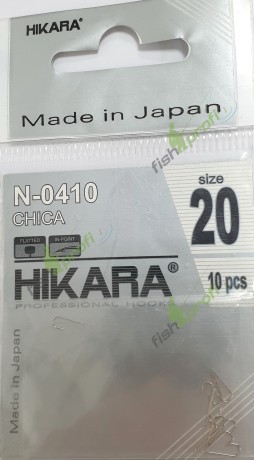 Крючки CHICA никель № 20 рыболовные