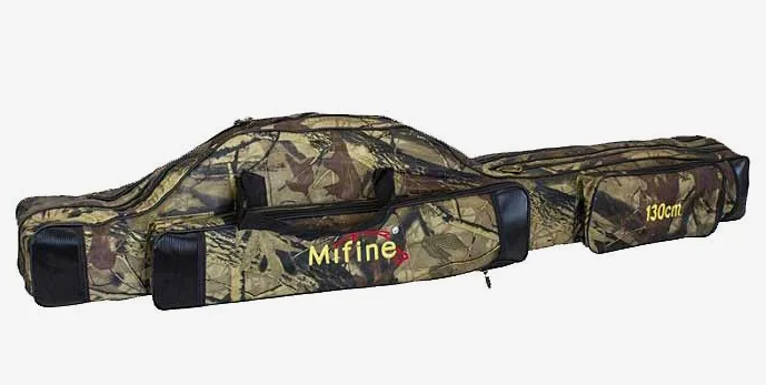 Чехол для удилищ MIFINE 2 секции 1.3м ЛЕС, 2 кармана,