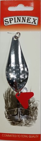 Блесна SPINNEX "АТОМ" серебро 20 гр  403#