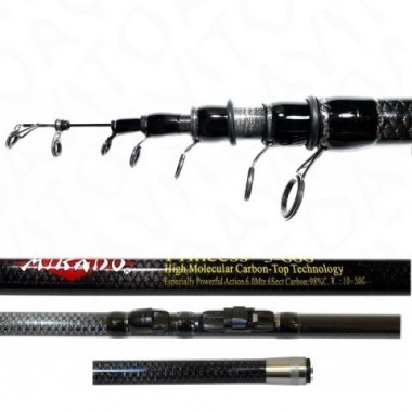 Удилище Mikado Princess 600 с кольцами 6м 10-30гр