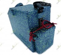 Ящик рыболовный для зимней рыбалки PELICAN ICE BOX (Синий с салатовым)