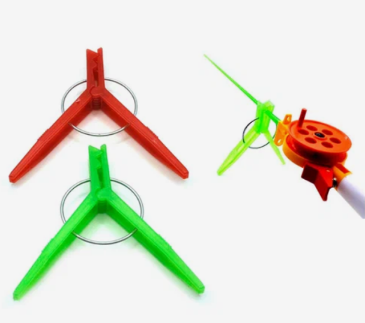 Подставка под зимнюю удочку Прищепка