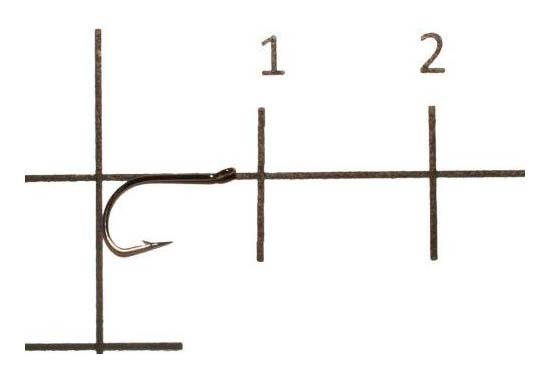 Крючки metsui IZUMEZINA цвет bln, размер № 10, (в уп. 12 шт.)