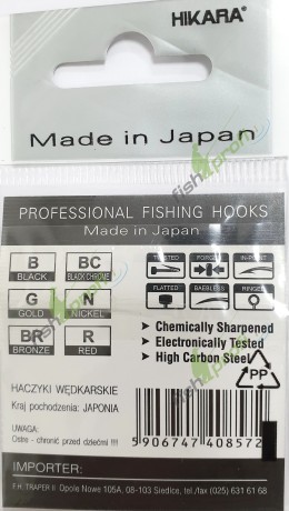 44002 Крючки CHICA никель № 18 рыболовные