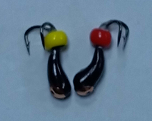 Мормышка Коза-уралка перевертыш с коронкой малая 0.5 гр.