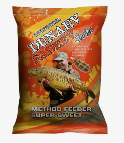 Прикормка "DUNAEV-FADEEV" 1кг Method Feeder Super Sweet (Супер Сладкая)