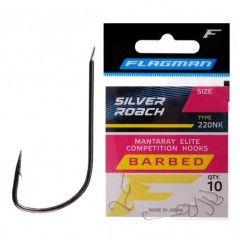 Крючки Flagman Silver Roach №12 10шт