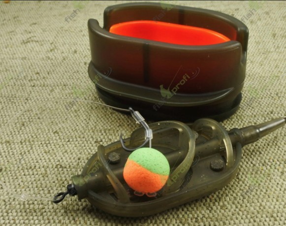 Прес-форма с кнопкой Orange Carp Method Mould