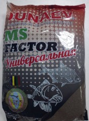 Прикормка &quot;DUNAEV-MS FACTOR&quot; 1кг Универсальная черная