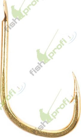 Крючки ISEAMA золото №10 рыболовные