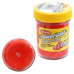 Паста форелевая Berkley Powerbait красная Икра лосося, 50 гр.