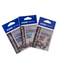 FLAGMAN Застежка фидерная с вертлюгом Link Swivels размер M 10шт