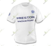 Футболка белая с принтом PRESTON WHITE  р-р S