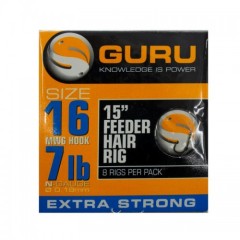 Поводок готовый Guru Feeder Hair Rigs MWG 15&quot; 38см №16