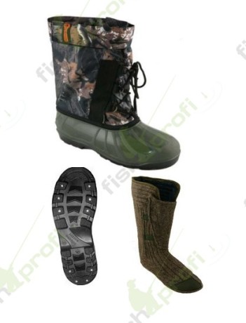 ОБ-122бк Бахилы охотничьи с утепл. бурки короткие (р-р 43)