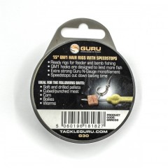 Поводок готовый Guru QM1 Speed Stop Ready Rigs 15&quot; 38см №12
