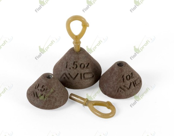 Грузило карповое AVID CARP BACK LEAD 0,5 oz (14 гр.) упаковка 3 шт.