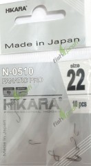 44011 Крючки FP Hikara FANATIC PRO (Япония) никель № 22 рыболовные