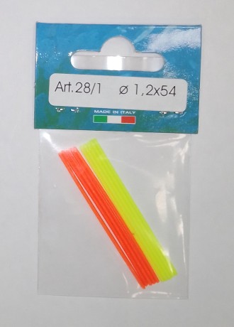 Набор пластиковых антенн для поплавка 1,2 х 54 мм