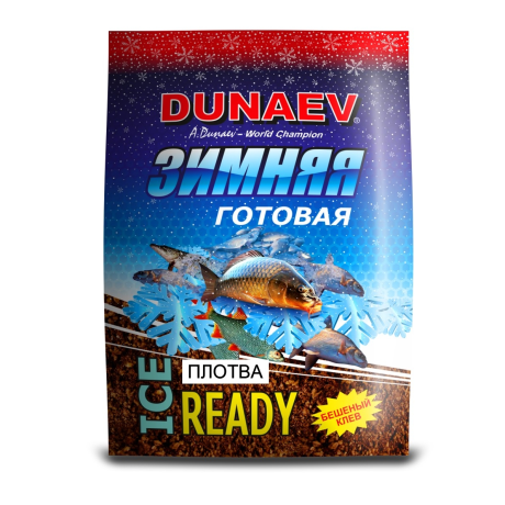 Зимняя прикормка DUNAEV iCE-READY 0.5кг Плотва