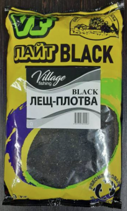 Прикормка Деревенская Трапеза VF Лайт BLACK лещ-плотва Карамель 0.9 кг.