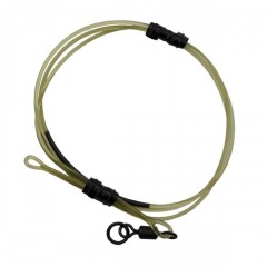 Готовый монтаж Korda Dark Matter Leader №8 Ring Swivel 50см Gravel 40lb
